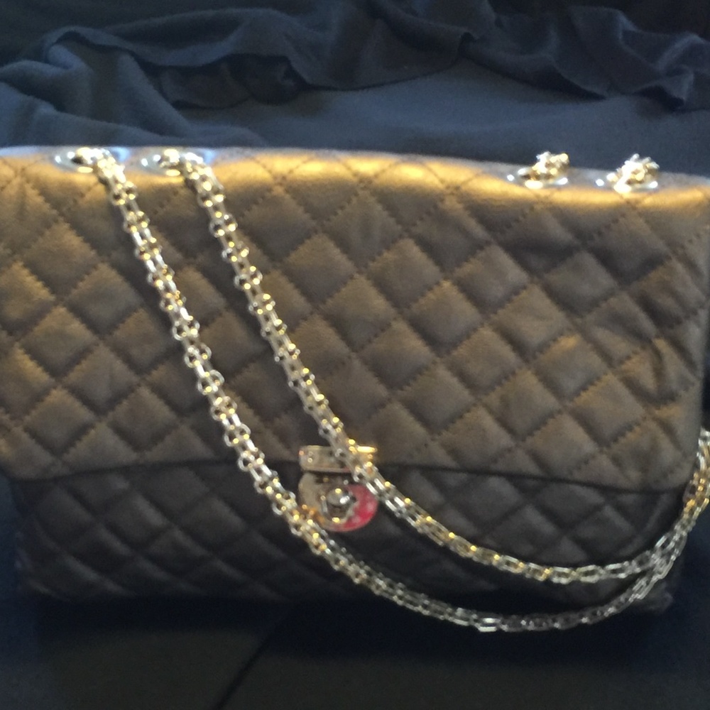 Amrita Singh Mocha Colored Handbag. ON SALE